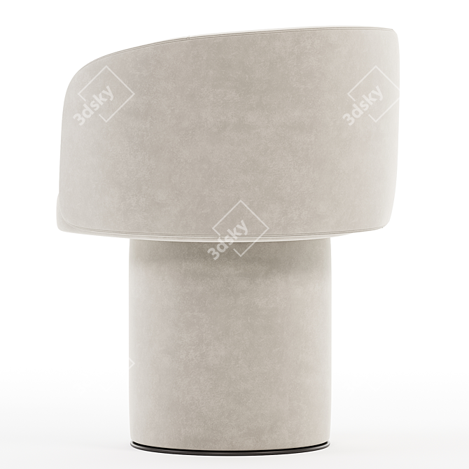 Modern BILLIE Armchair 2017 Edition 3D model image 3