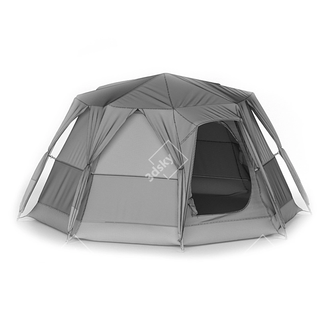 Coleman OctaGo 8 Berth Dome 3D model image 6