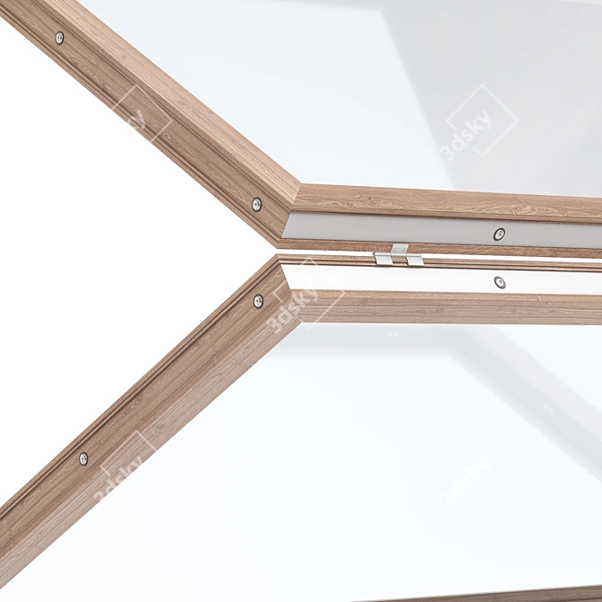 Versatile Operable Awning Window 3D model image 2