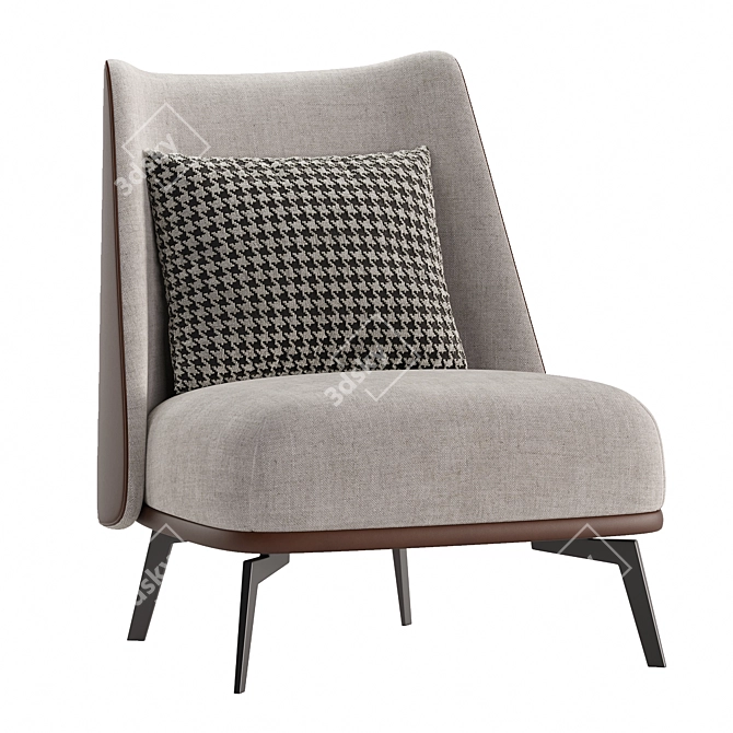 Modern HC28 DEBBIE Armchair Render 3D model image 3