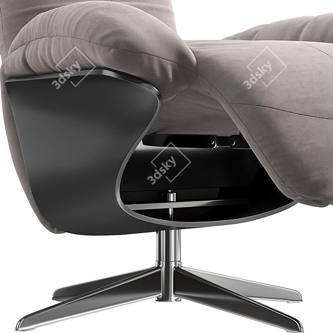 Natuzzi Ilia Armchair: 2015 Design 3D model image 3