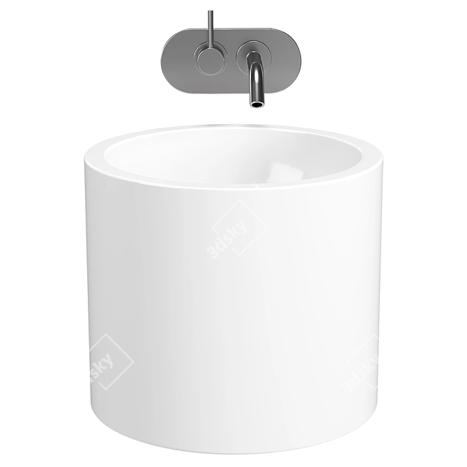 Alape WT.RS Classic Washbasin 3D model image 3
