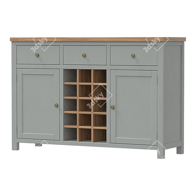 Jules Verne Wine Storage Solution 3D model image 1
