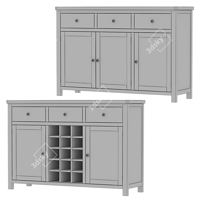 Jules Verne Wine Storage Solution 3D model image 6