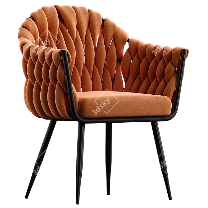 Elegant Dining Chair BiGarden Matilda 3D model image 5