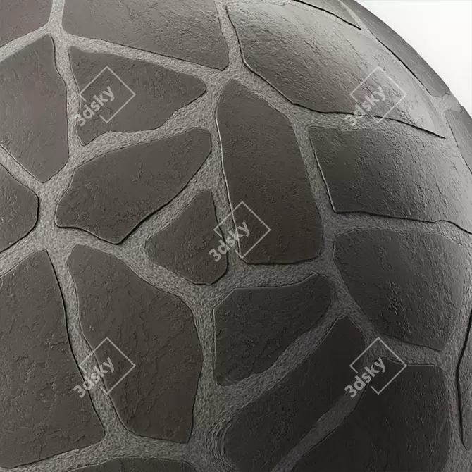 Stone 02 PBR 4K Seamless 3D model image 3