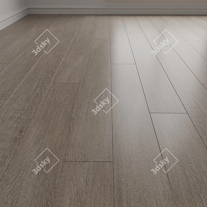 Parkett Laminate Flooring Bundle 3D model image 1