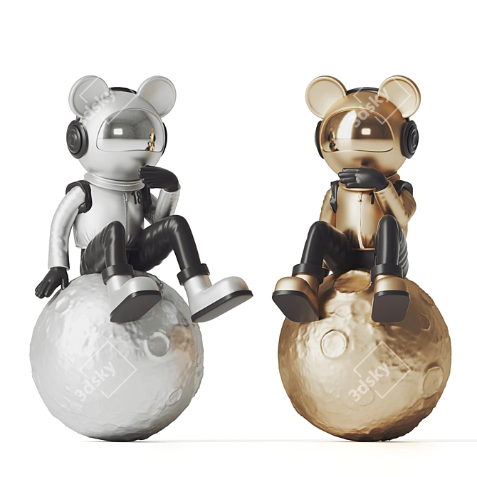 Cosmic Bear 3D Model 3D model image 1