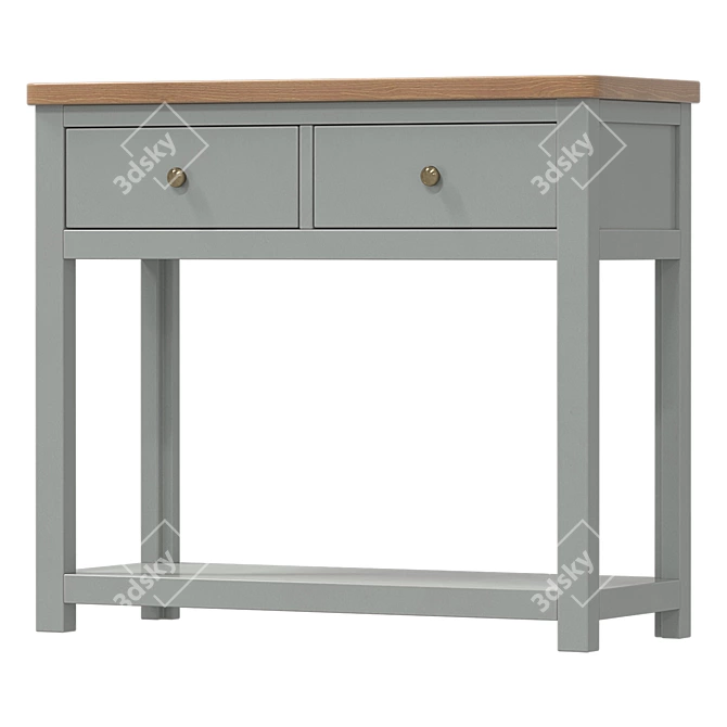 Jules Verne Console - Artistic Versatility 3D model image 1