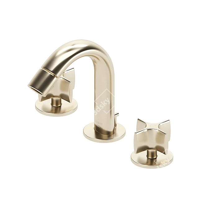 Luxury Bathroom Faucet Set: Roca Armani 3D model image 3