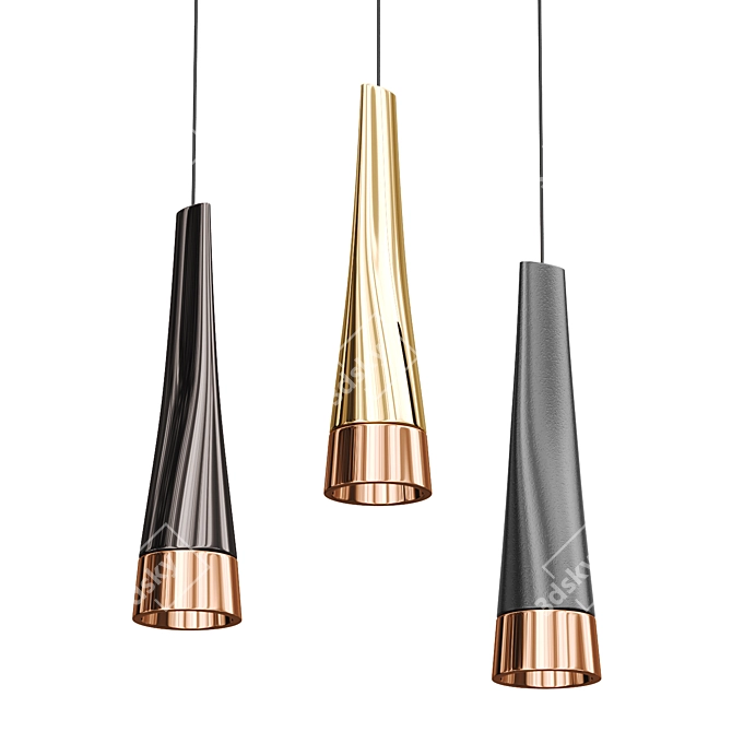 Modern Hermes Design Lamp 3D model image 1