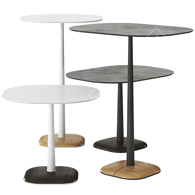 Versatile Ethimo Table Design 3D model image 2