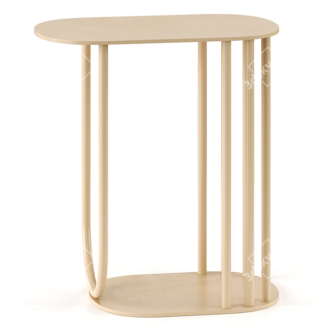 Elegant Atlantis Table Vray Max 3D model image 2