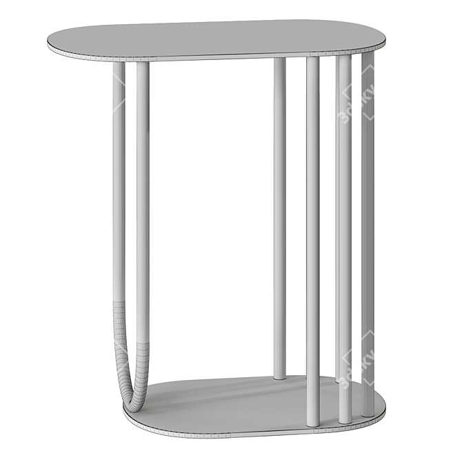 Elegant Atlantis Table Vray Max 3D model image 4