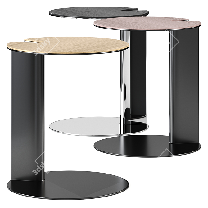 Modern Minimalist Nix Table Italy 3D model image 2