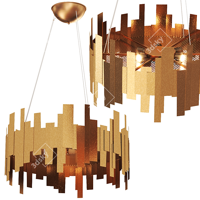 Savana Pendant Lamp by Ginger Jagger 3D model image 1