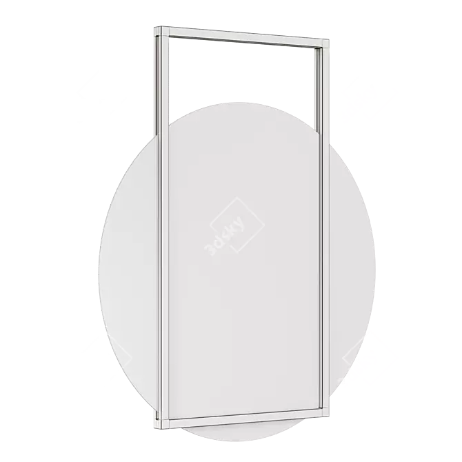 Vintage Mirror Frame Set 3D model image 4