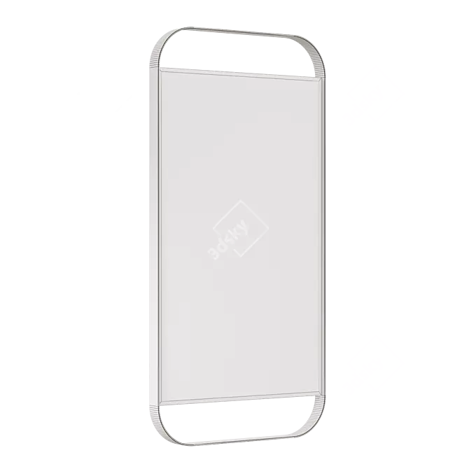Contemporary 49x80 cm Mirror 3D model image 4