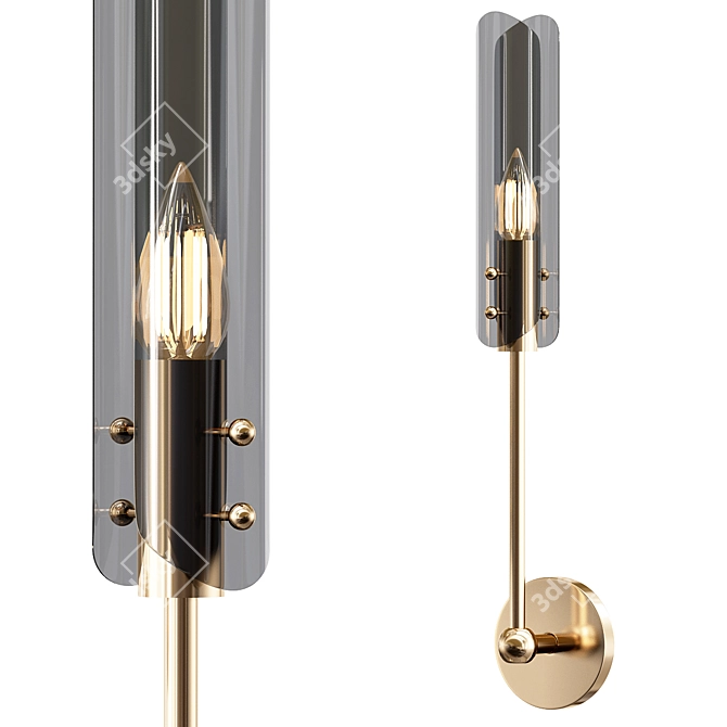 Modern V-Ray FLAM Model 3D model image 1