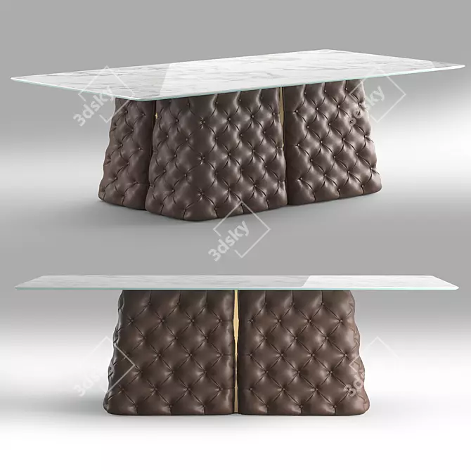 Castle Scene Table  Enjoy! 3D model image 1