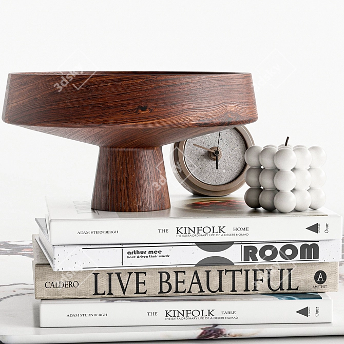3D Decor Set with Renderers 3D model image 3