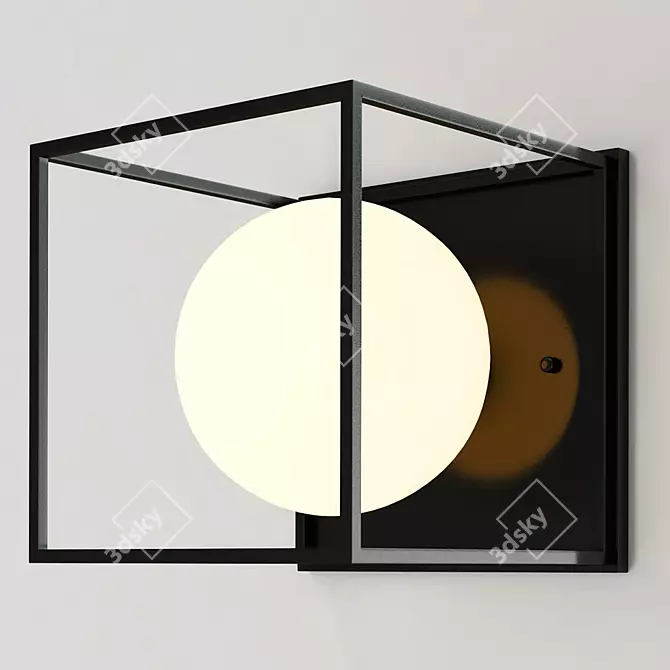 Modern Design ELINA Wall Lamp 3D model image 4