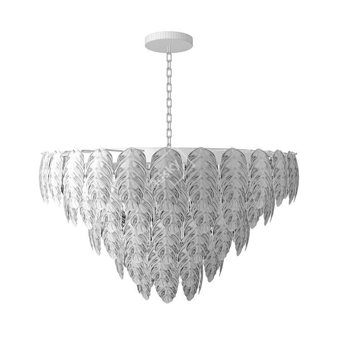 "L'Arte Luce Novida Chandelier 3D model image 3