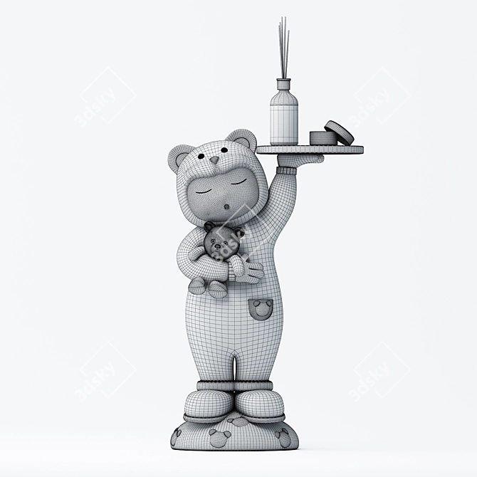 Downloadable Baby Ornaments 3D Models 3D model image 2