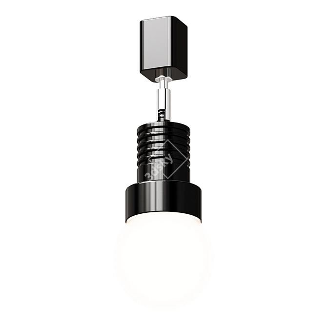 Versatile Track Lighting Solution 3D model image 1