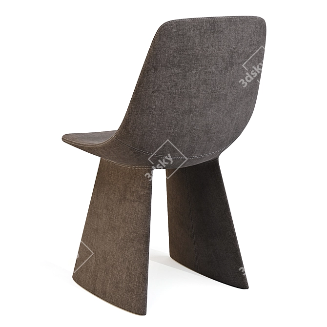 Bonaldo Agea Design Dining Chair 3D model image 2