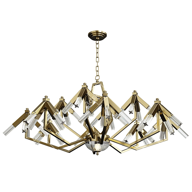 Contemporary 3D Lamp Design "Elton 3D model image 1