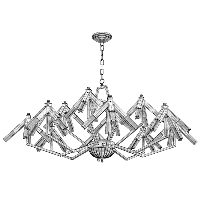 Contemporary 3D Lamp Design "Elton 3D model image 2