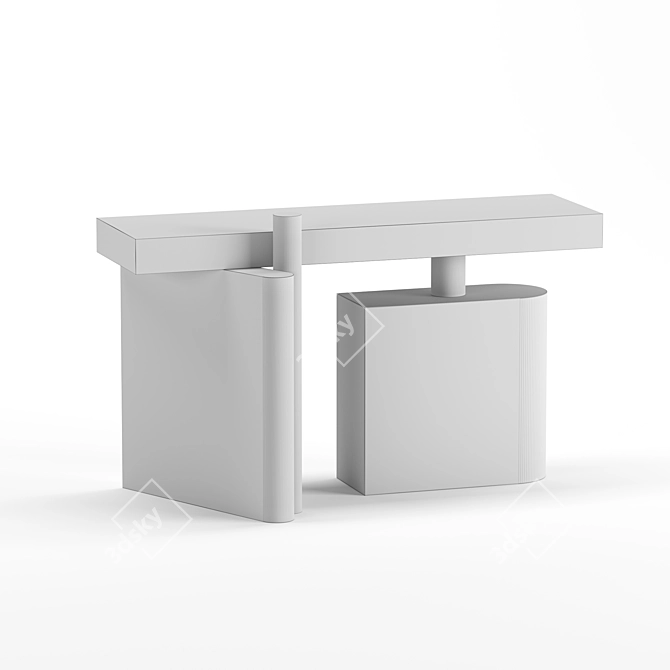 Julia Eliseeva Console: Elegant Design 3D model image 3