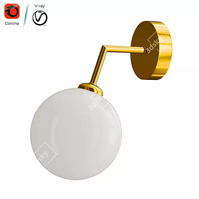 Modern LUMION ESTELLE Wall Lamp 3D model image 1