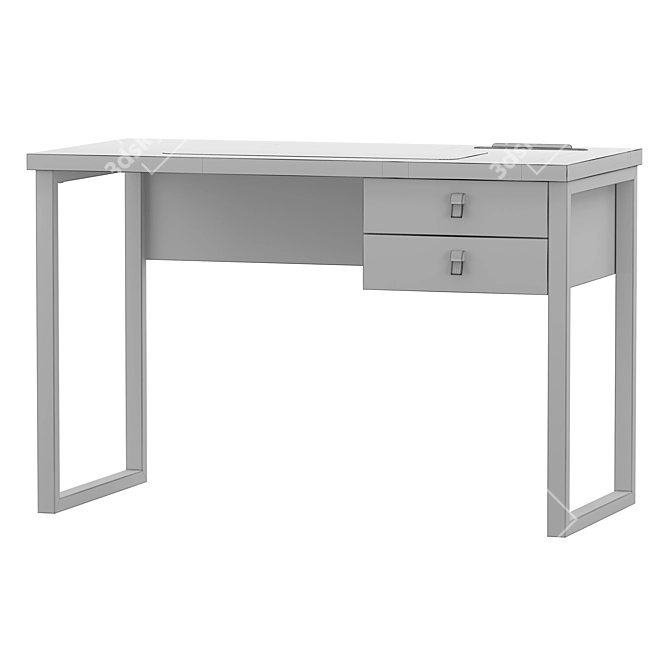  Jacklyn Writing Desk - Modern Workspace 3D model image 5