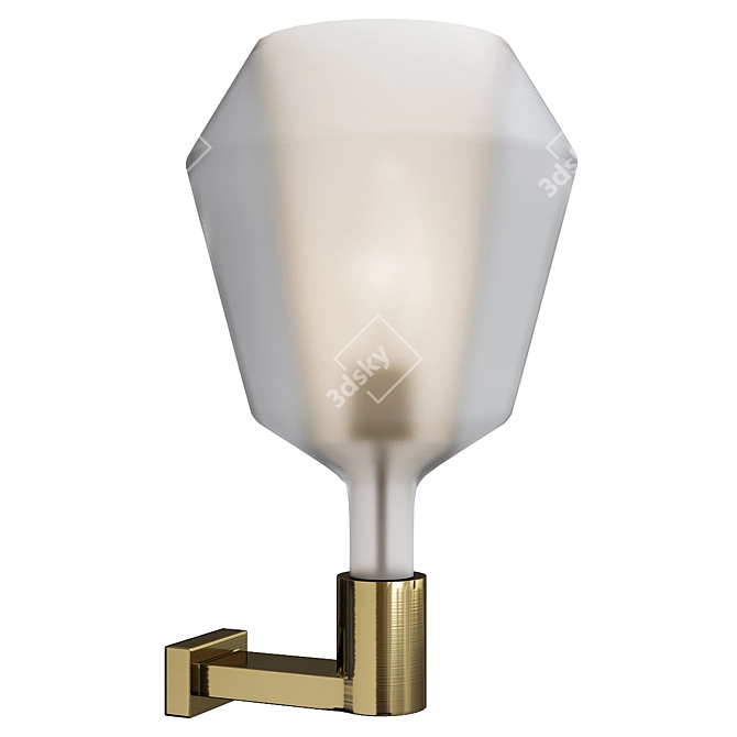  Modern Fatty Wall Sconce 3D model image 1