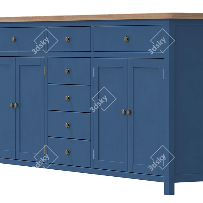 Jules Verne Large Chest of Drawers 3D model image 5