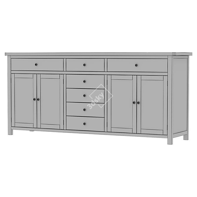 Jules Verne Large Chest of Drawers 3D model image 6