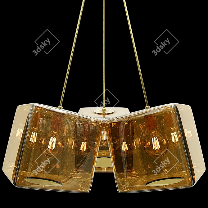 Elegant VISO H20 Pendant Light 3D model image 4
