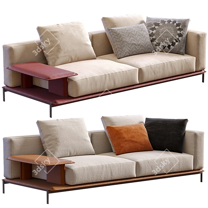 Brera Sofa By Polform 271K 3D model image 3