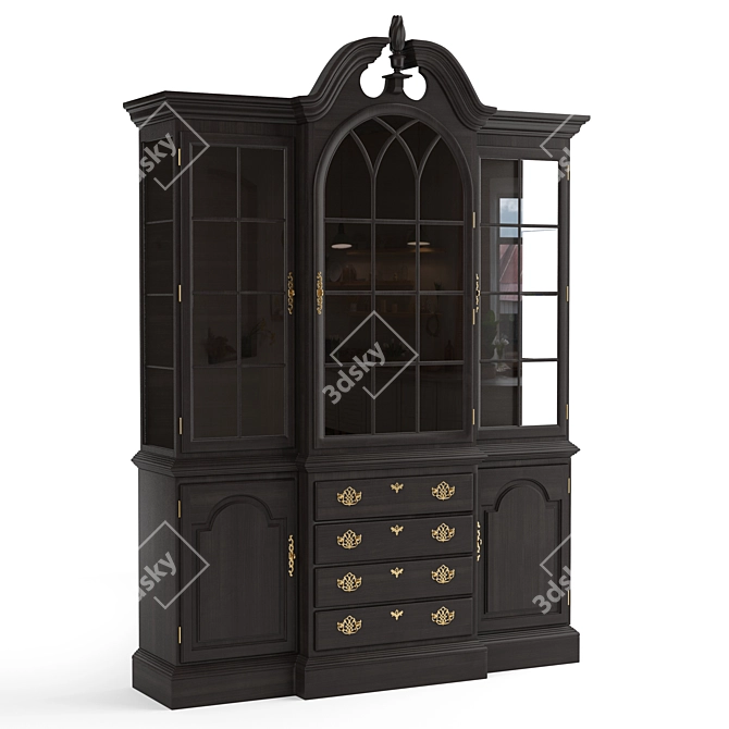 Timeless Cabinet Duo Pack 3D model image 1