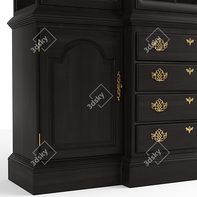 Timeless Cabinet Duo Pack 3D model image 2