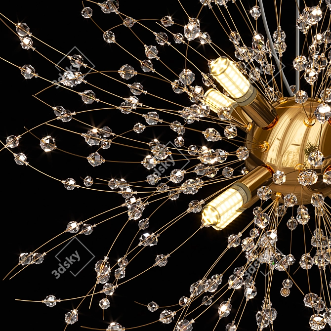 Elegant Rosalia Lighting Fixtures 3D model image 2