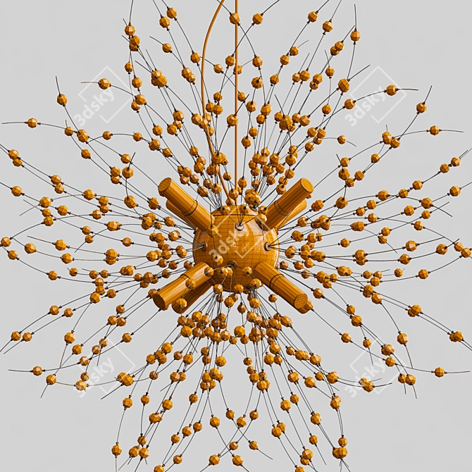 Elegant Rosalia Lighting Fixtures 3D model image 3