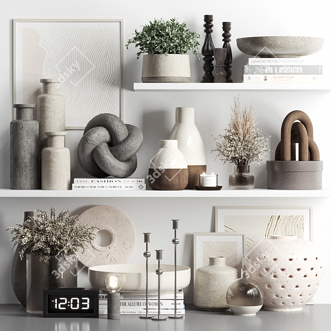 High-Quality Decorative 3D Model 3D model image 1