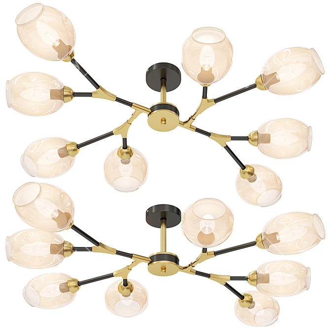 Modern Citilux CL117185 Montana Light 3D model image 1