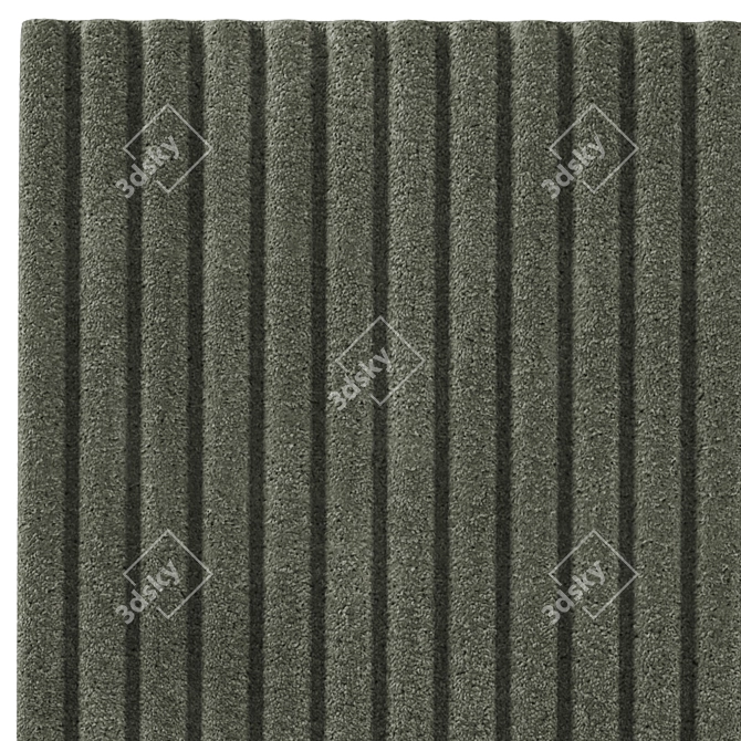 ODC Zen Two Voluminous Area Rug 3D model image 4