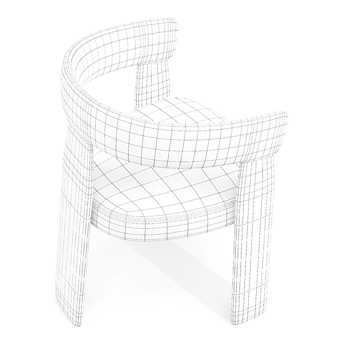 Andreu World Oru SO2271 Chair 3D model image 6