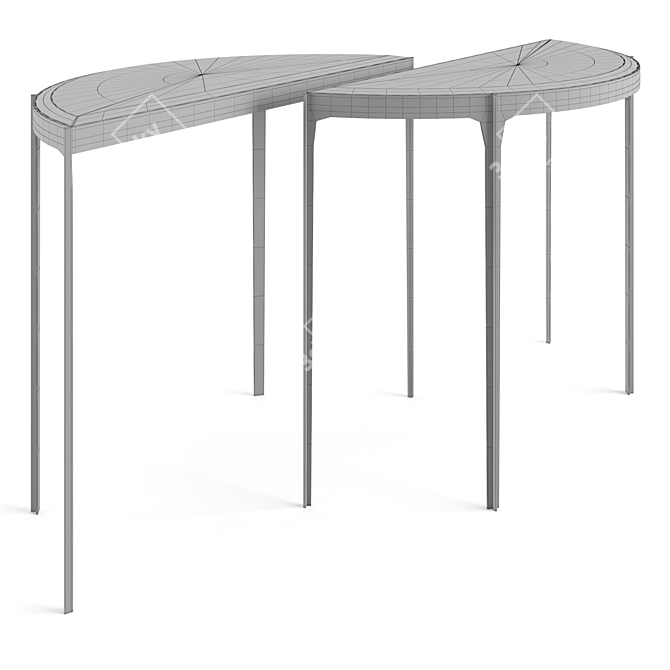 Eichholtz Artemisa Table Set 3D model image 8