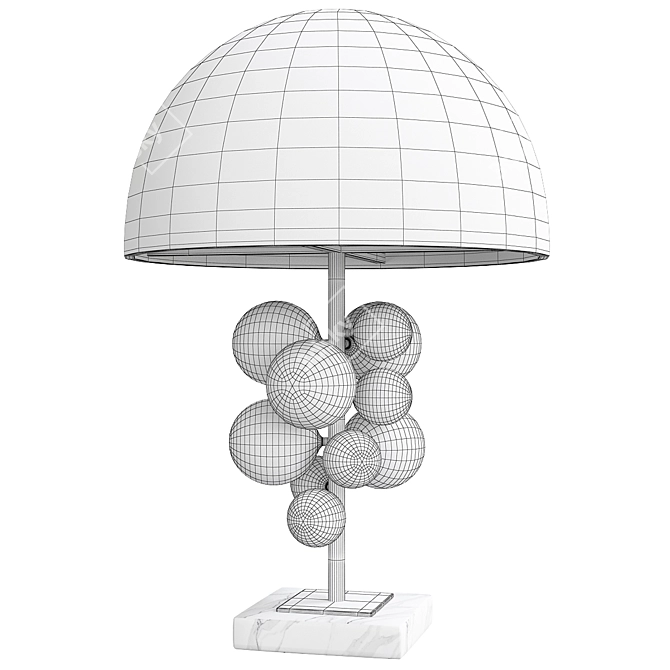 Modern Globular Table Lamp 2013 3D model image 2